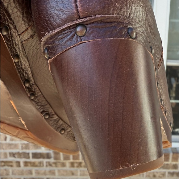 UGG Brown Ankle Boots with Buckle - Picture 5 of 7